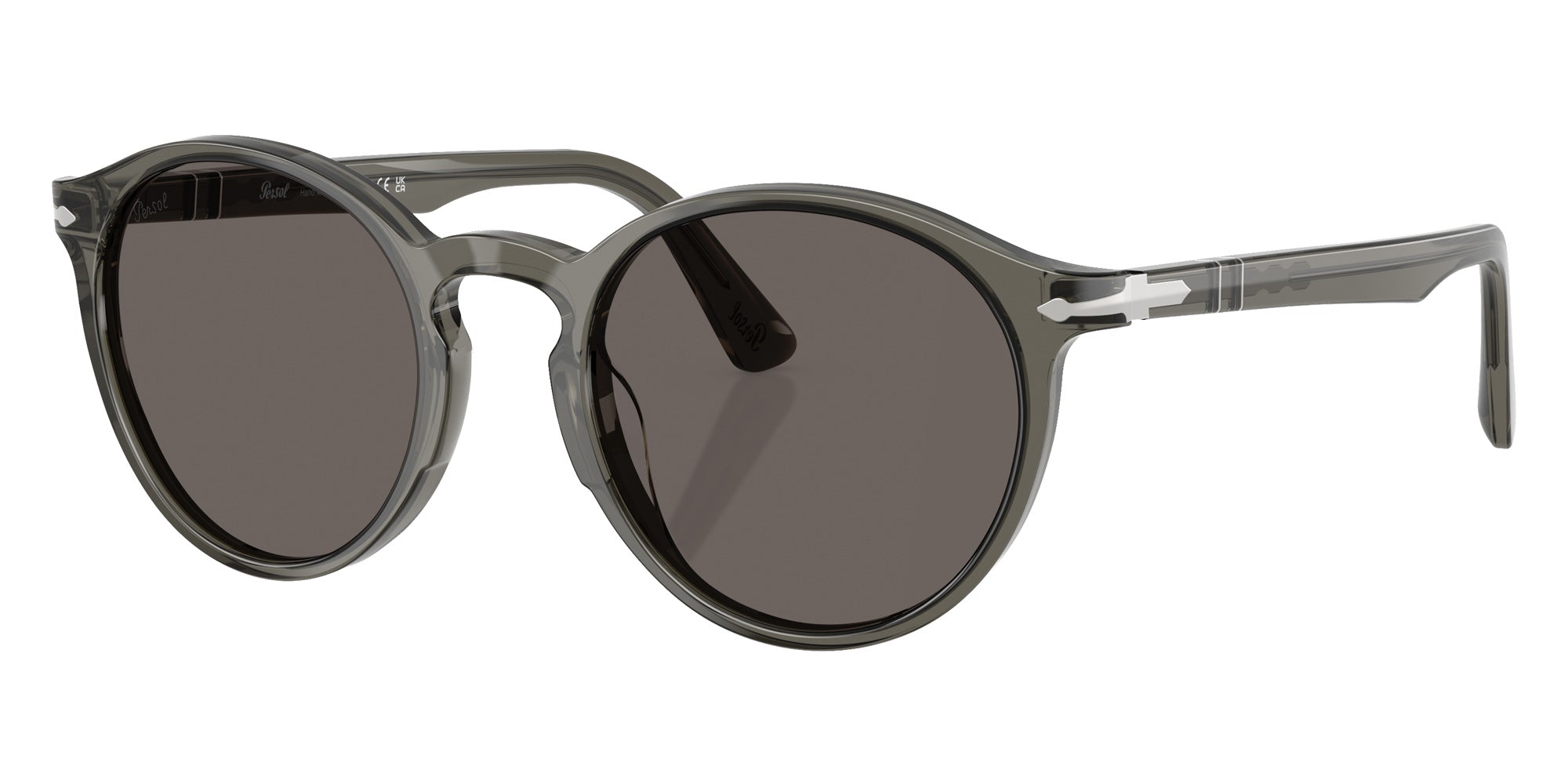 Persol PO3171S 1103B1 52 - Taupe Gray Transparent / Dark Gray #id:po3171s1103b1_s:100105