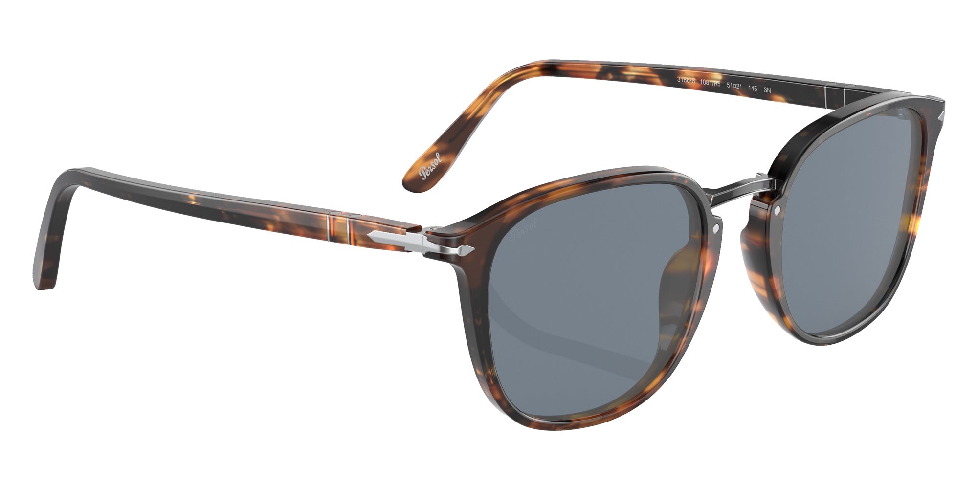 Persol PO3186S 1081R5 53 - Brown / Blue #id:po3186s1081r5_s:100125