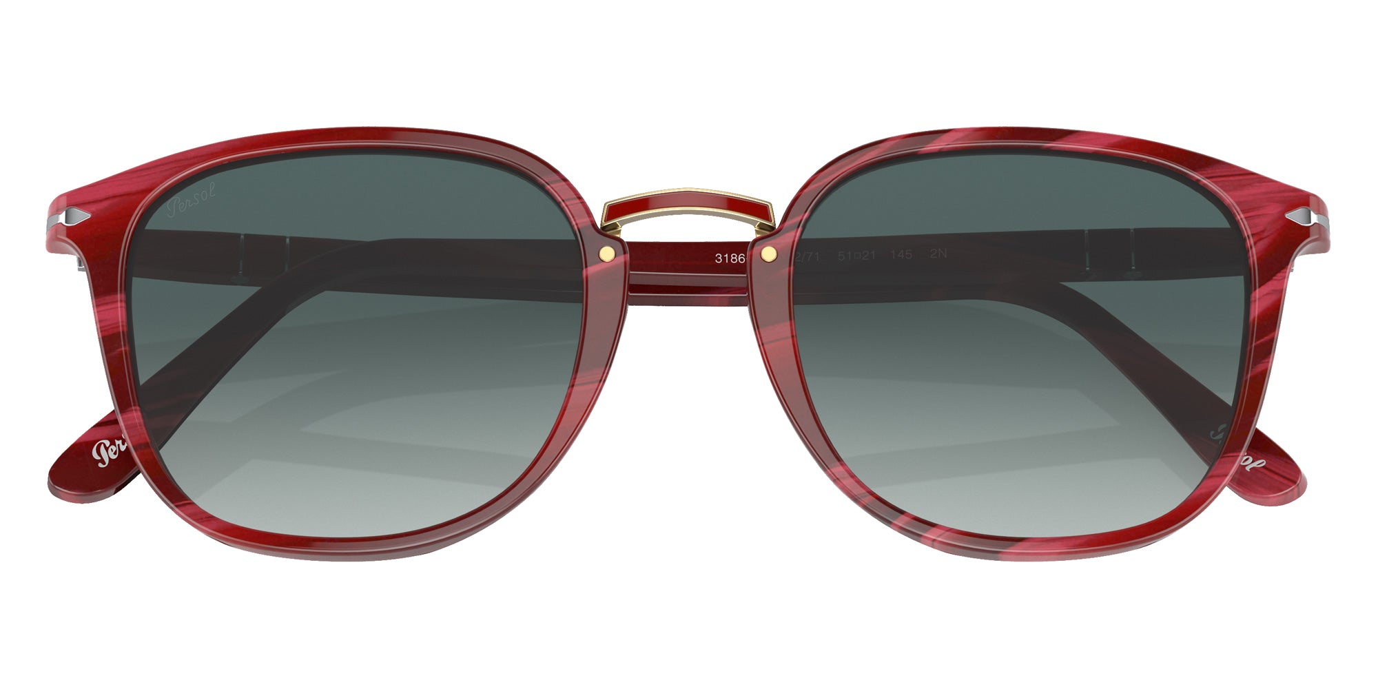 Persol PO3186S 111271 53 - Red / Gray Gradient #id:po3186s111271_s:102120