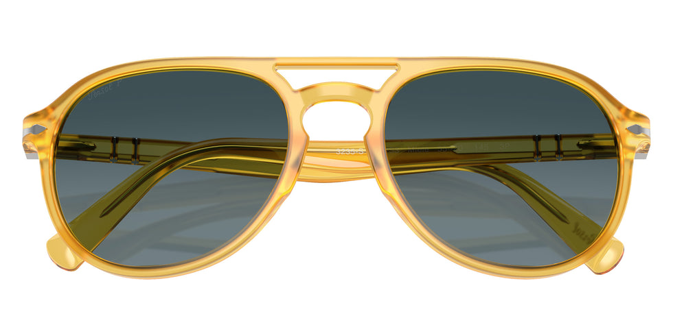 Persol PO3235S 204/S3 55 - Miele / Light Blue Gradient Dark Blue Polarized #id:po3235s204s3_s:100125