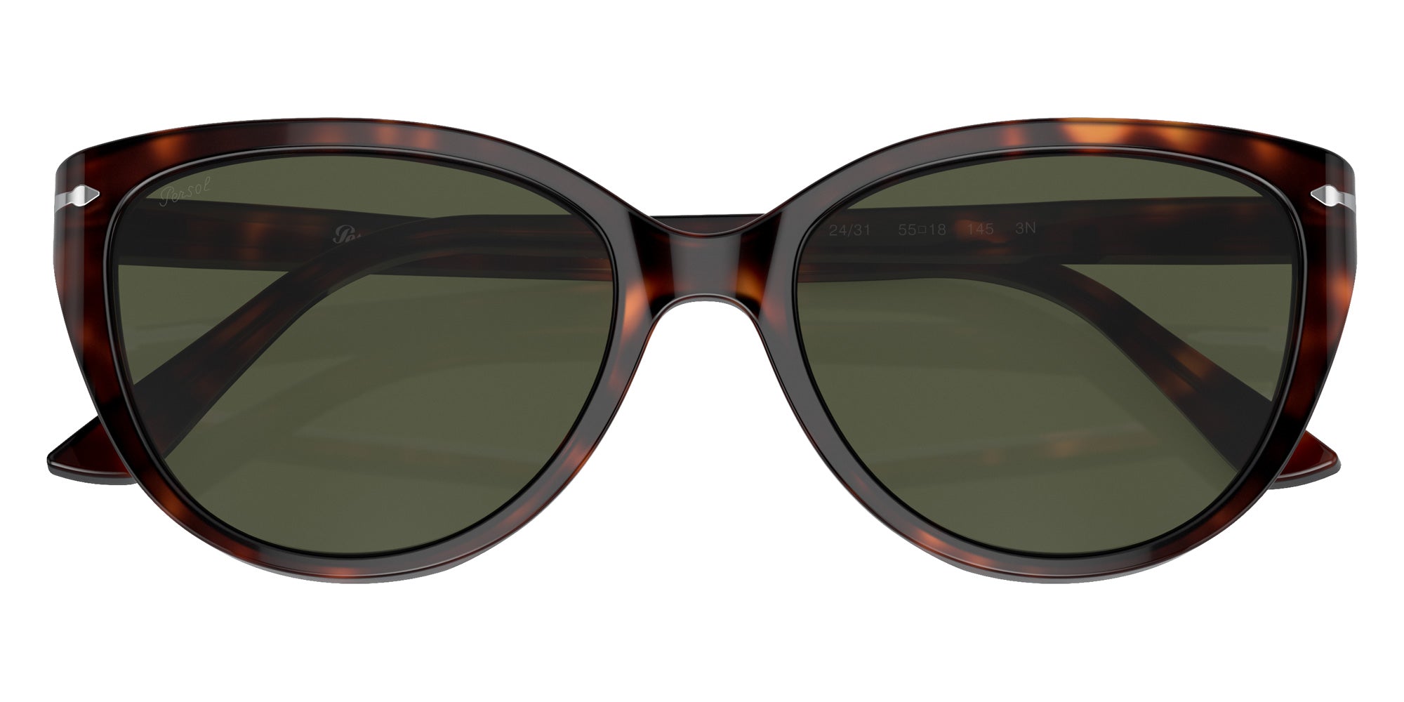 Persol PO3251S 24/31 55 - Havana / Green #id:po3251s2431_s:100125