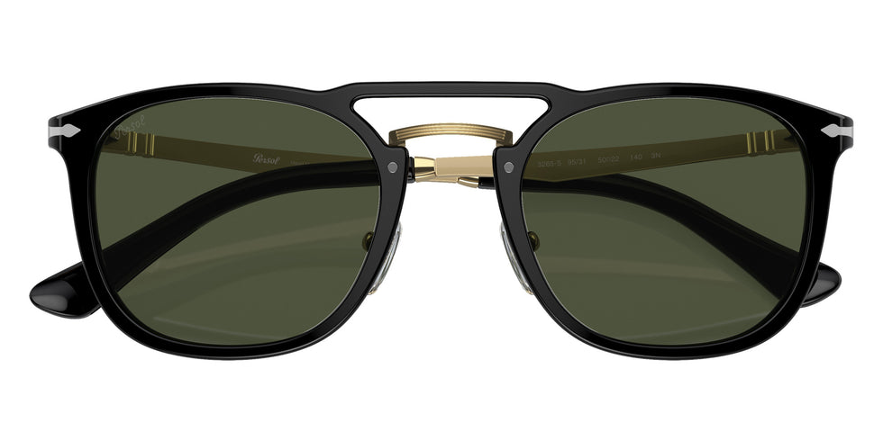 Persol PO3265S 95/31 50 - Black/Gold / Green #id:po3265s9531_s:100125
