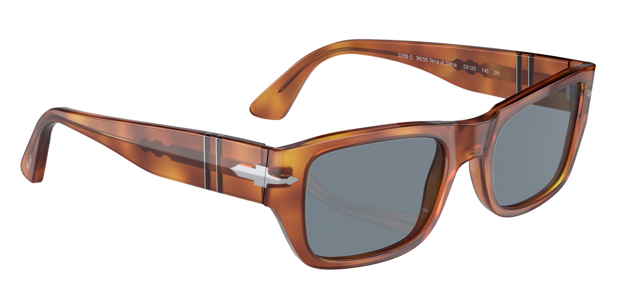 Persol PO3268S 96/56 53 - Terra Di Siena / Blue #id:po3268s9656_s:100120