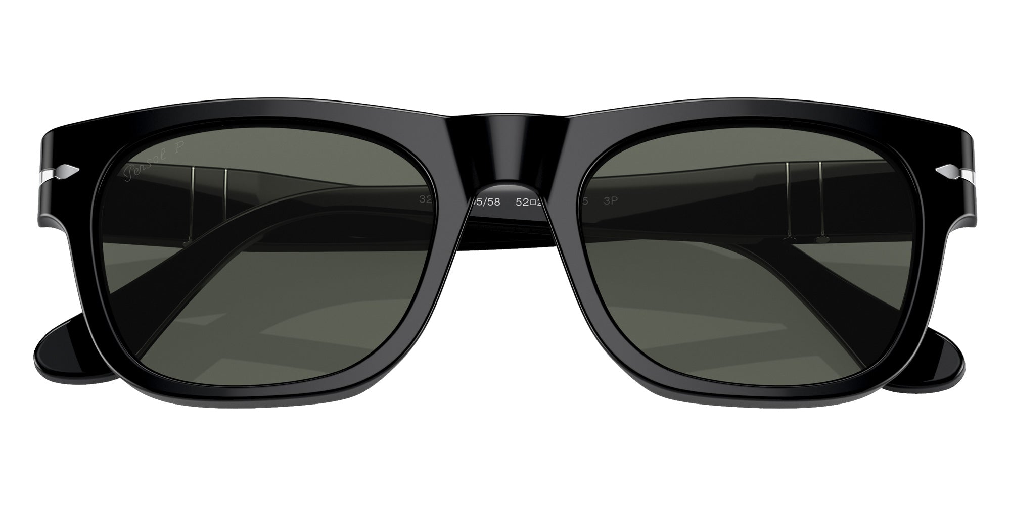 Persol PO3269S 95/58 52 - Black / Green Polarized #id:po3269s9558_s:108125