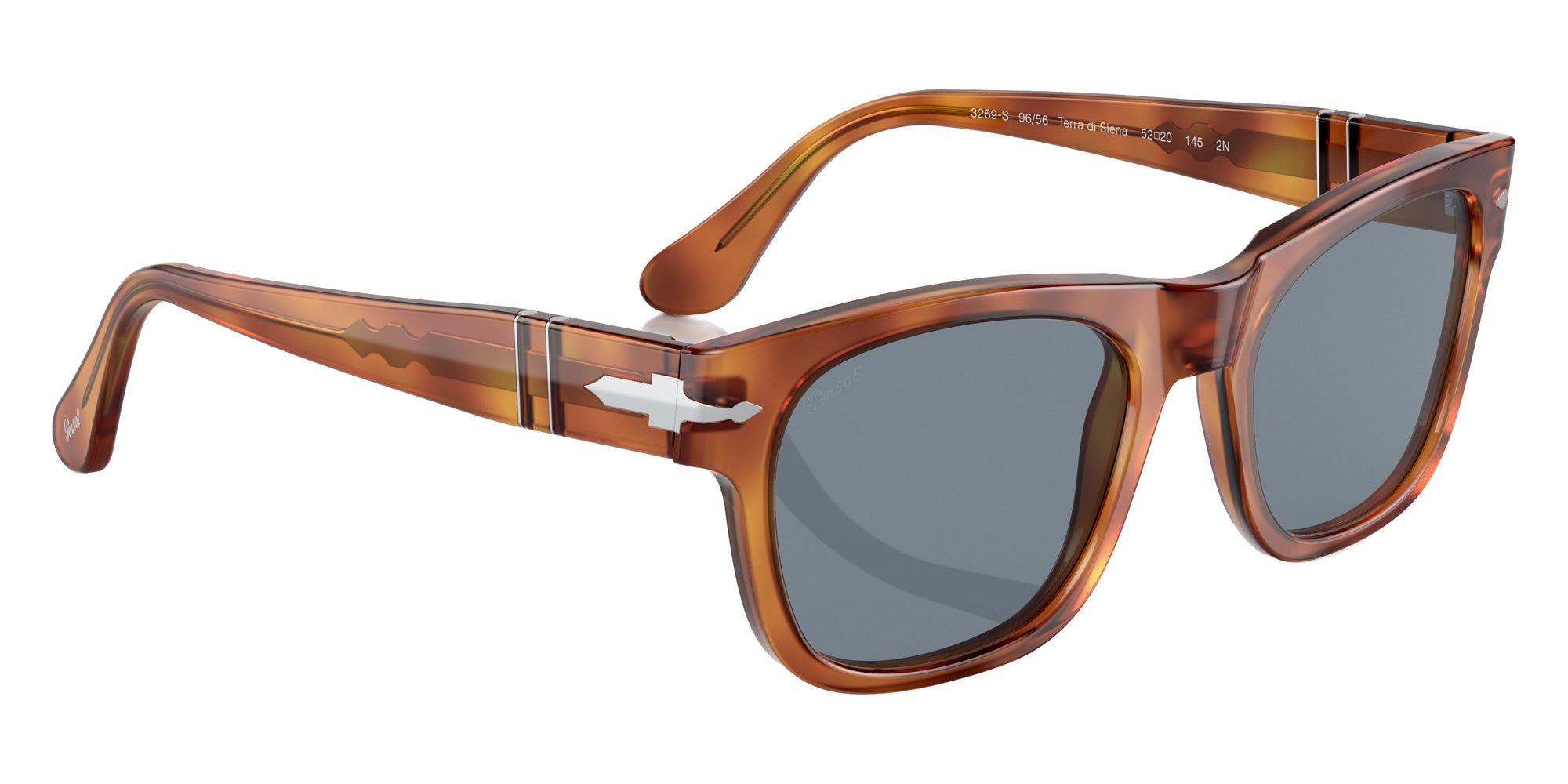 Persol PO3269S 96/56 54 - Terra Di Siena / Light Blue #id:po3269s9656_s:100120