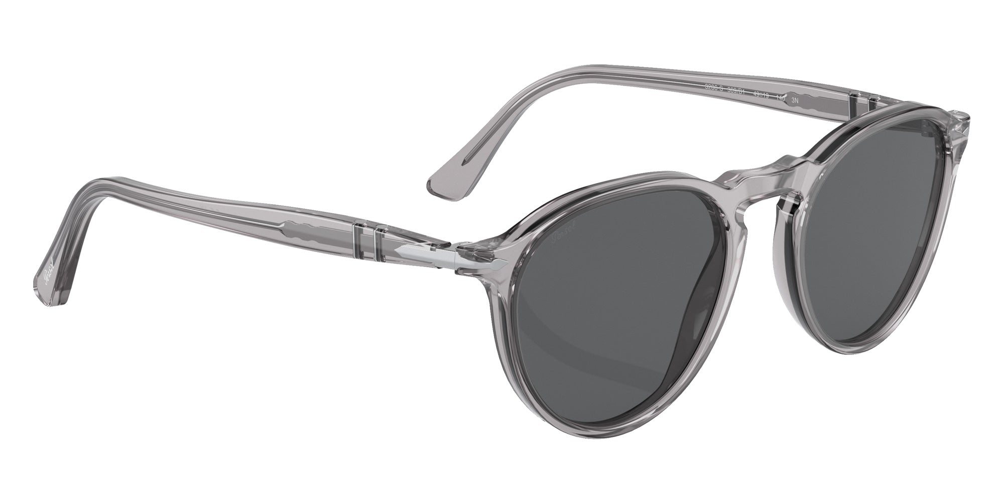 Persol PO3286S 309/B1 53 - Transparent Gray / Dark Gray #id:po3286s309b1_s:112120