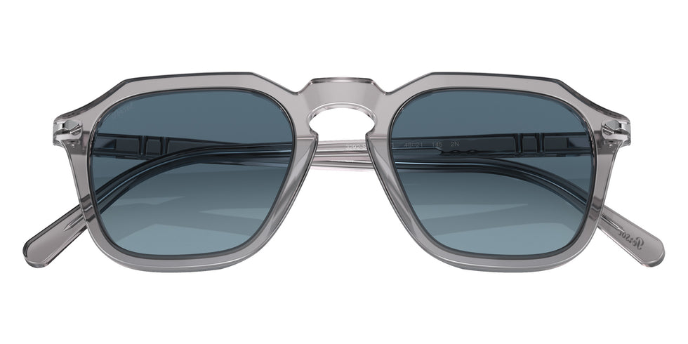 Persol PO3292S 309/Q8 50 - Transparent Gray / Azure Gradient Blue #id:po3292s309q8_s:108120