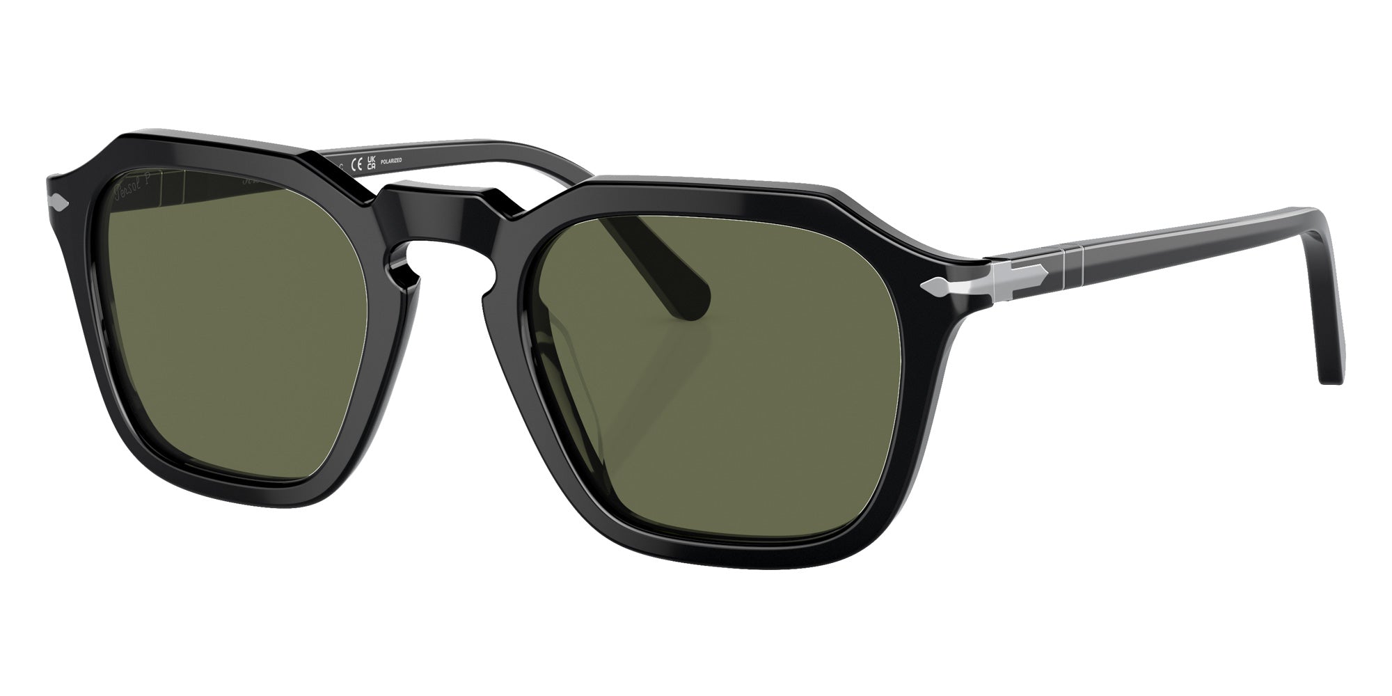 Persol PO3292S 95/58 50 - Black / Polarized Green #id:po3292s9558_s:114105