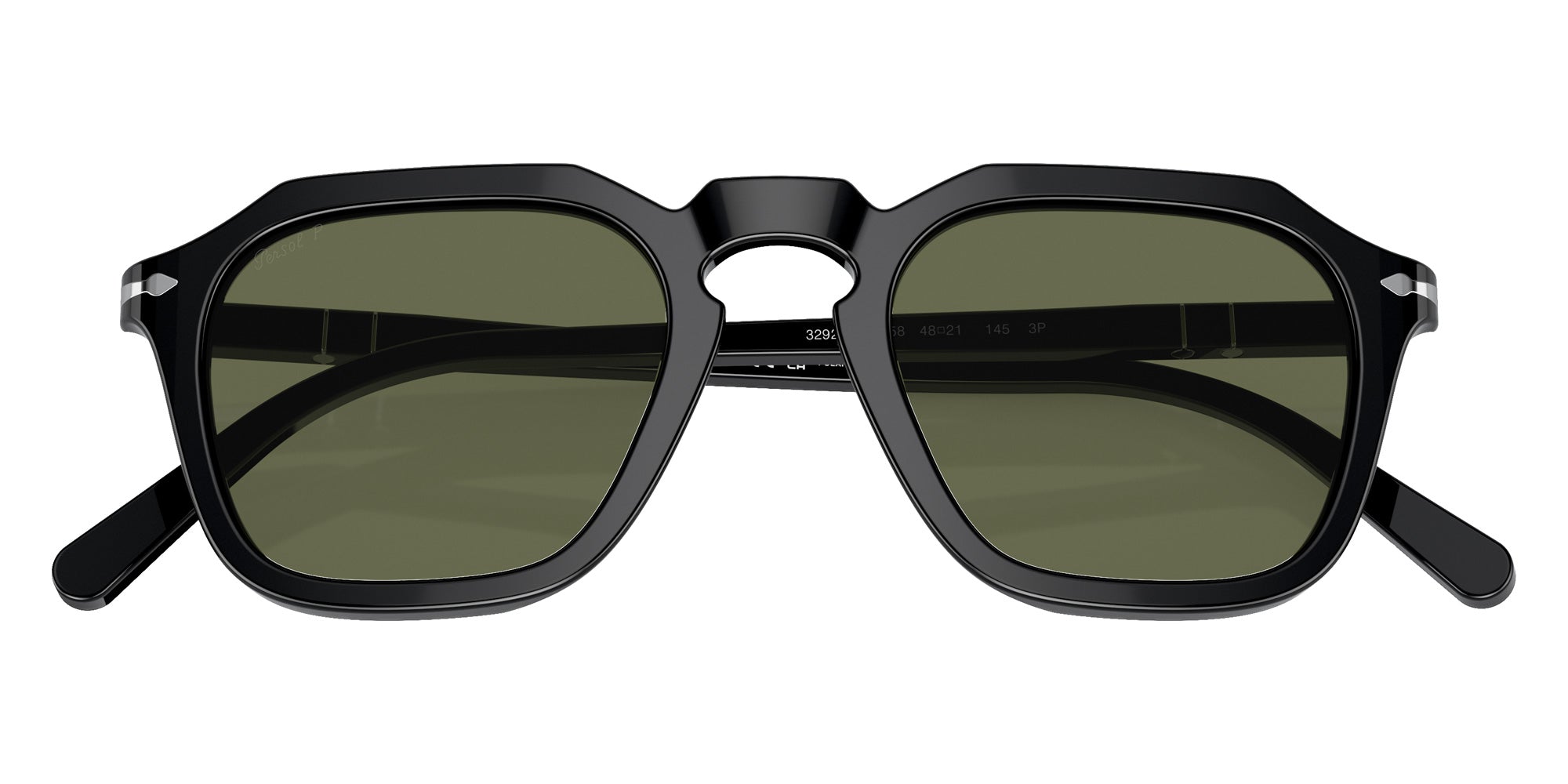 Persol PO3292S 95/58 50 - Black / Polarized Green #id:po3292s9558_s:114120