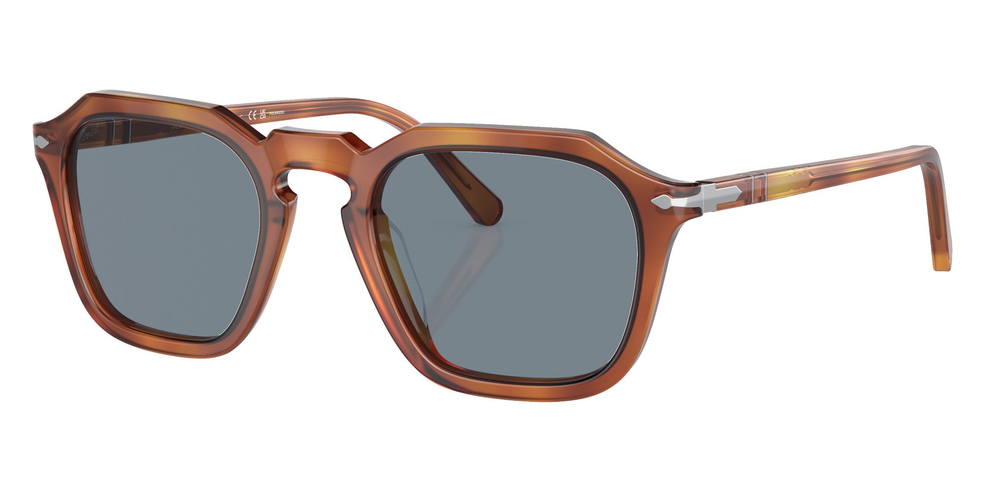 Persol PO3292S 96/56 48 - Terra Di Siena / Light Blue #id:po3292s9656_s:118105