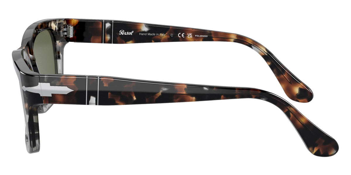 Persol PO3301S 115958 54 - Brown Cut Gray Tortoise / Green Polarized #id:po3301s115958_s:100110