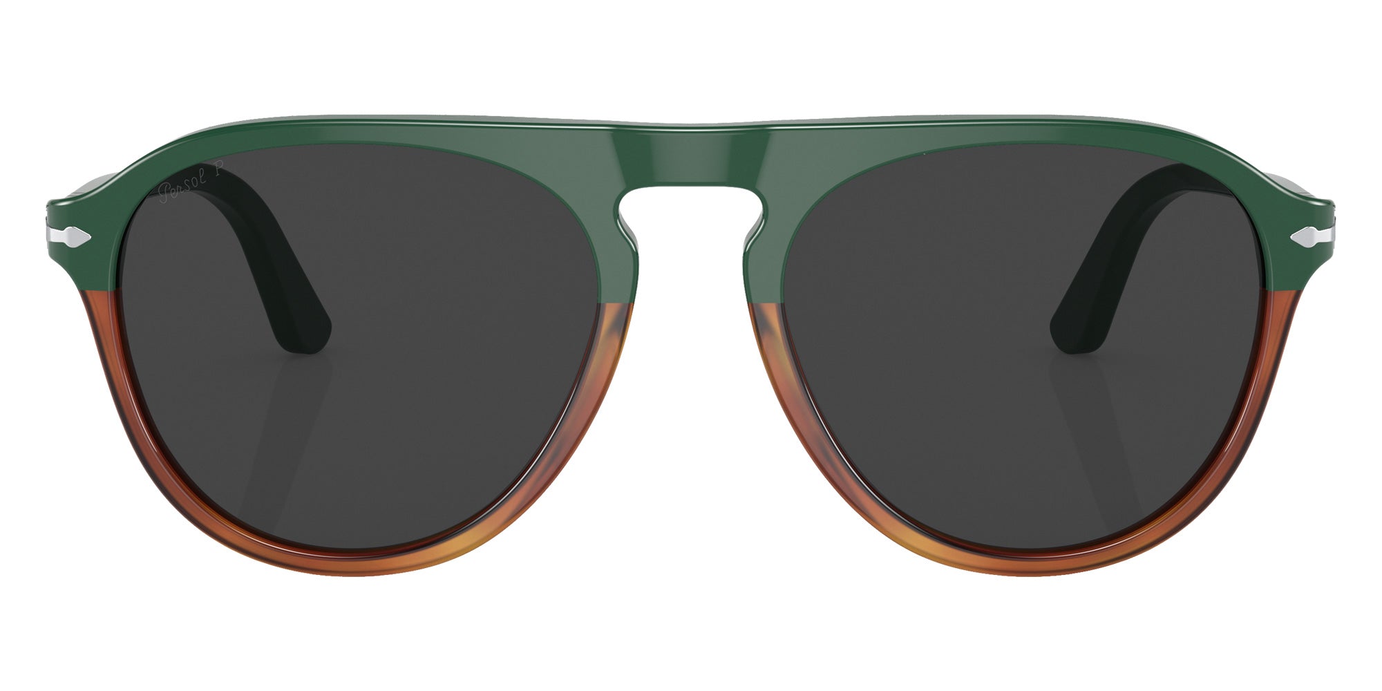 Persol PO3302S 117548 55 - Green / Polarized Black #id:po3302s117548_s:100100