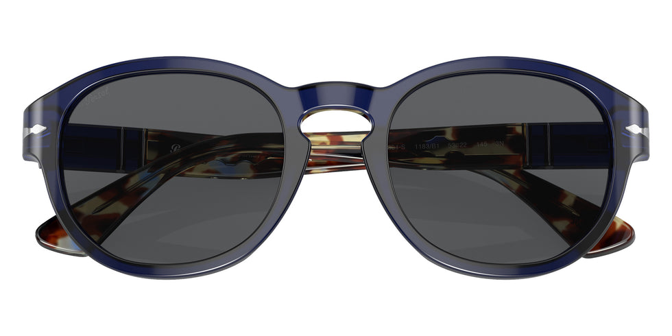 Persol PO3304S 1183B1 50 - Opal Blue / Dark Gray #id:po3304s1183b1_s:100120