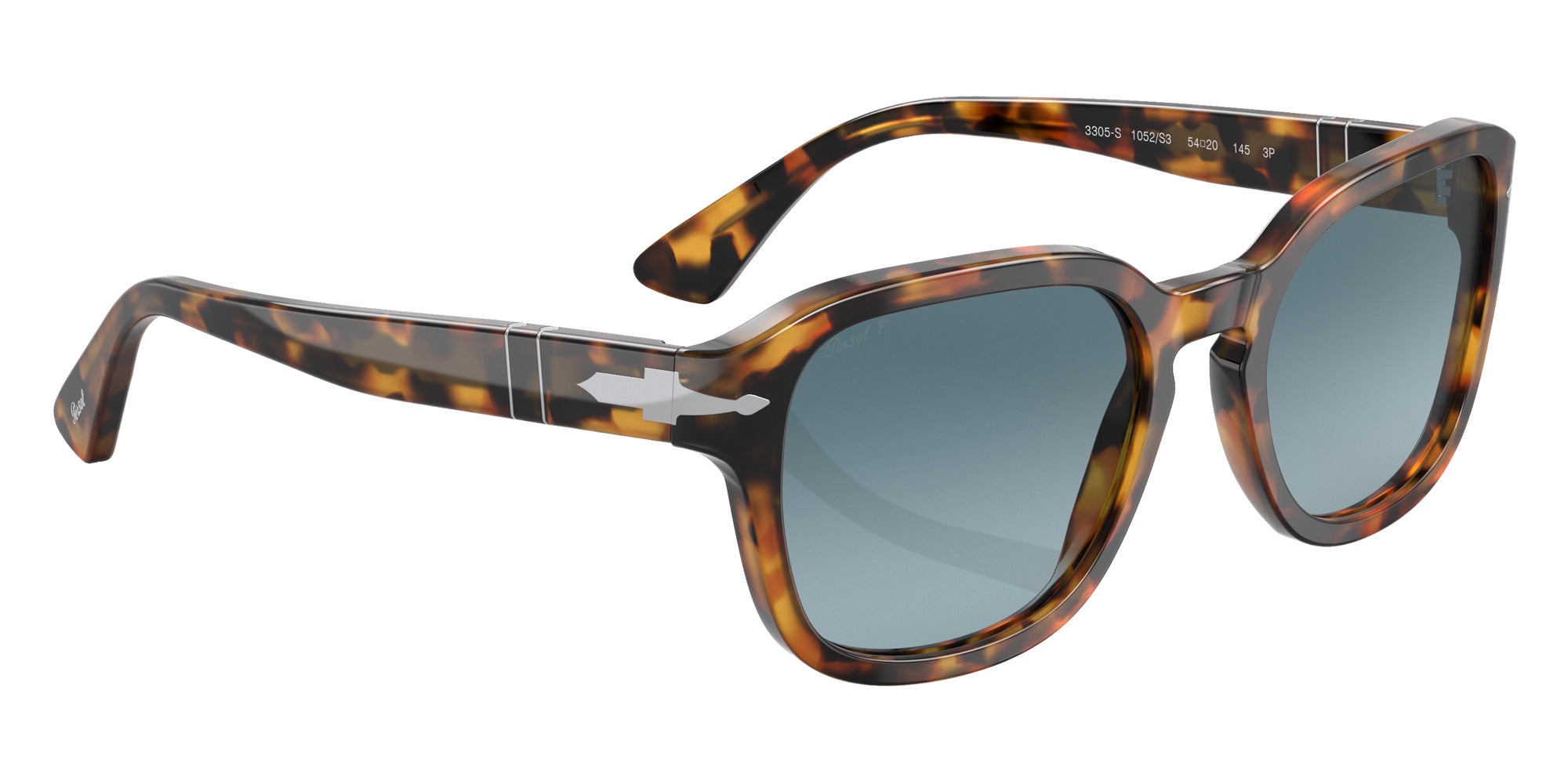 Persol PO3305S 1052S3 54 - Madreterra / Blue Polarized #id:po3305s1052s3_s:100125