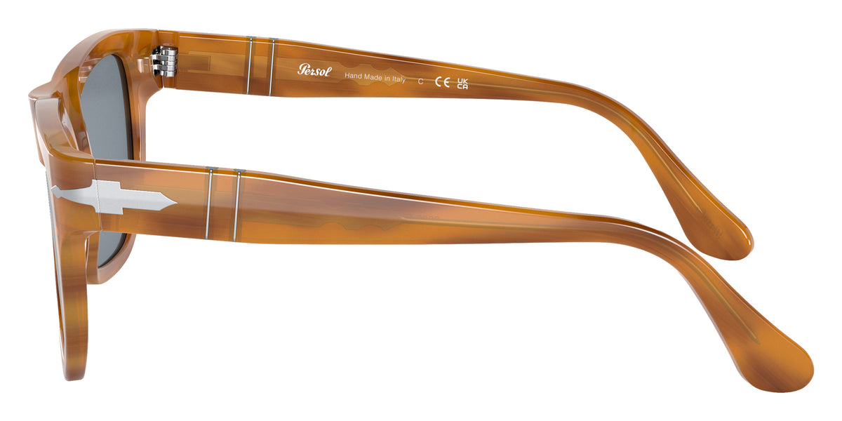 Persol PO3306S 960/56 52 - Striped Brown / Light Blue #id:po3306s96056_s:102110