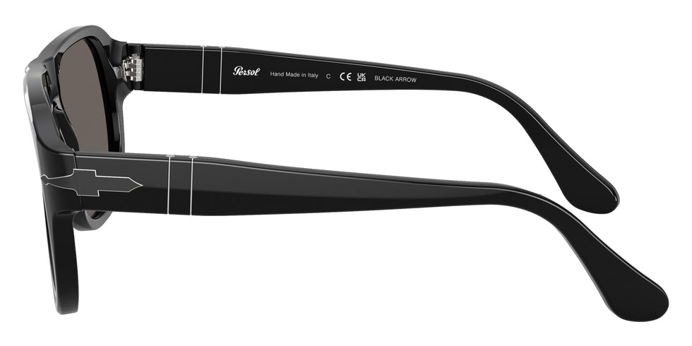 Persol PO3310S - Black Arrow B95/B1 57 - Black / Dark Gray #id:po3310sb95b1_s:100110