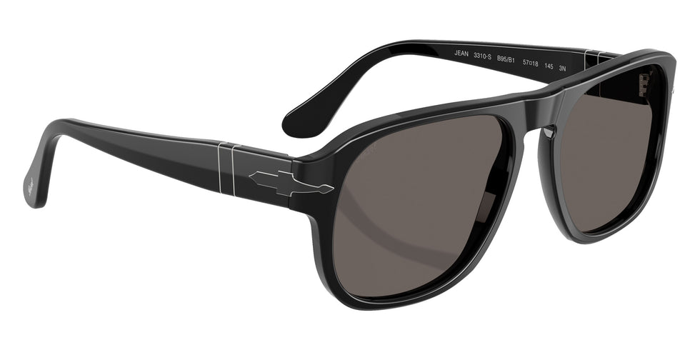 Persol PO3310S - Black Arrow B95/B1 57 - Black / Dark Gray #id:po3310sb95b1_s:100120