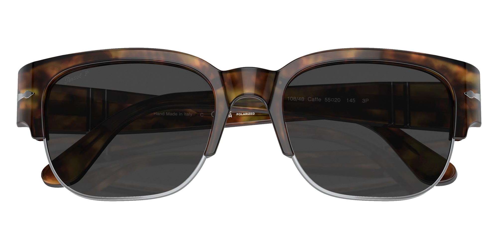 Persol PO3319S - Tom 108/48 55 - Caffe / Polarized Black #id:po3319s10848_s:100125