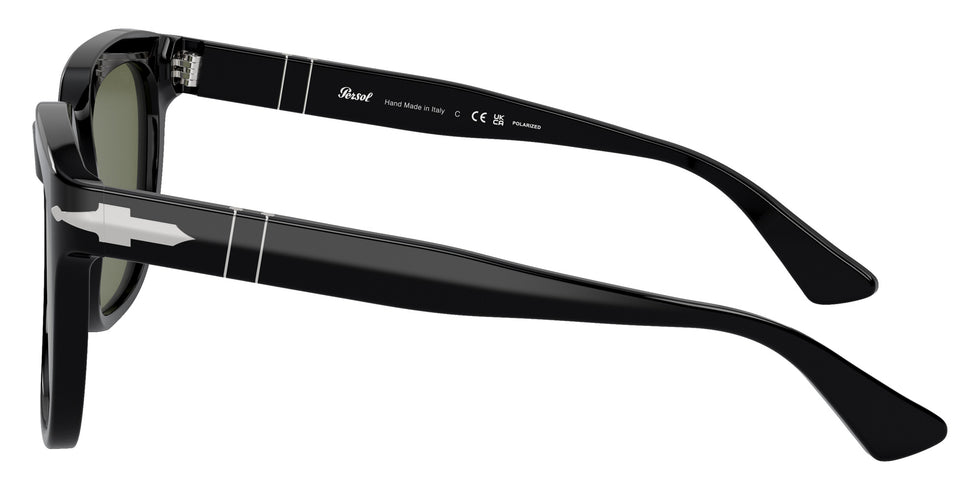 Persol PO3323S 95/58 56 - Black / Green Polarized #id:po3323s9558_s:102110