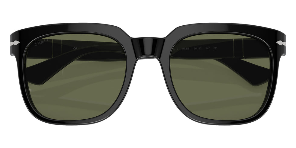 Persol PO3323S 95/58 56 - Black / Green Polarized #id:po3323s9558_s:102125