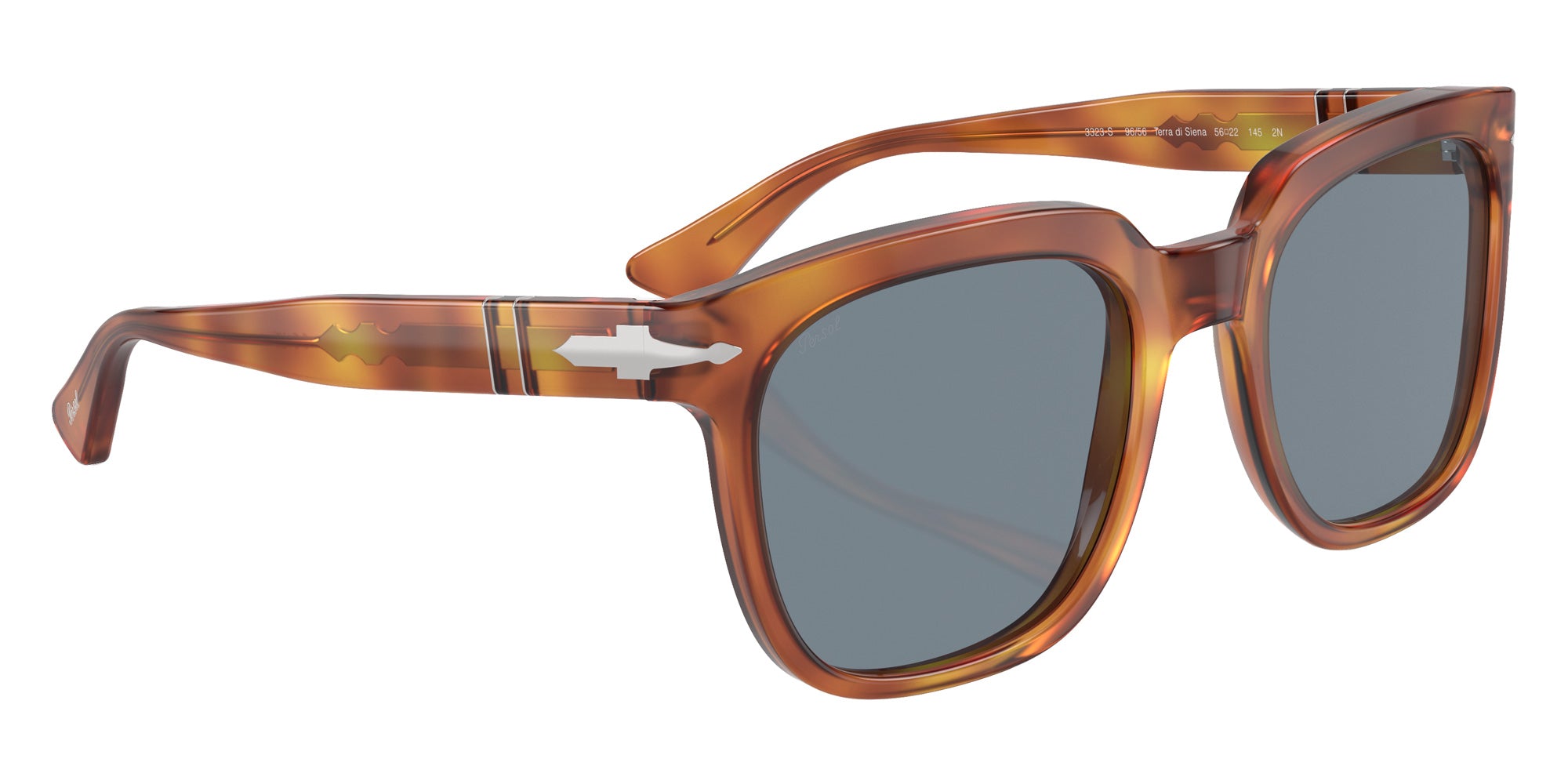 Persol PO3323S 96/56 56 - Terra Di Siena / Light Blue #id:po3323s9656_s:100120