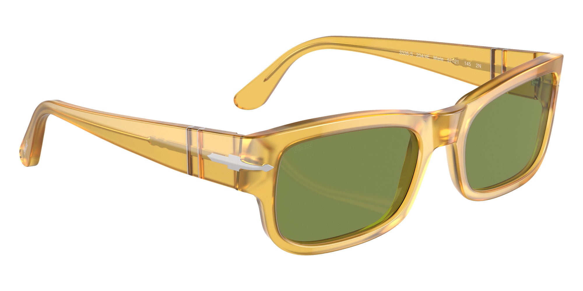 Persol PO3326S 204/4E 57 - Miele / Green #id:po3326s2044e_s:100120