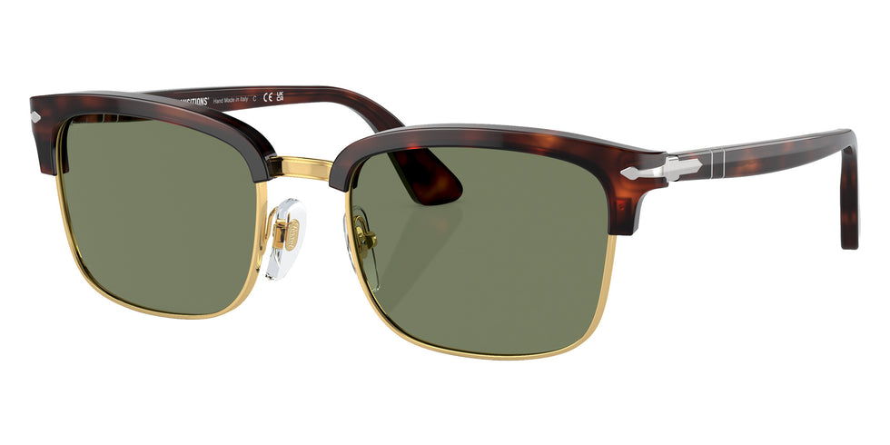 Persol PO3327S - Transitions�� 24/GJ 56 - Havana / Transitions 8 Green #id:po3327s24gj_s:100105