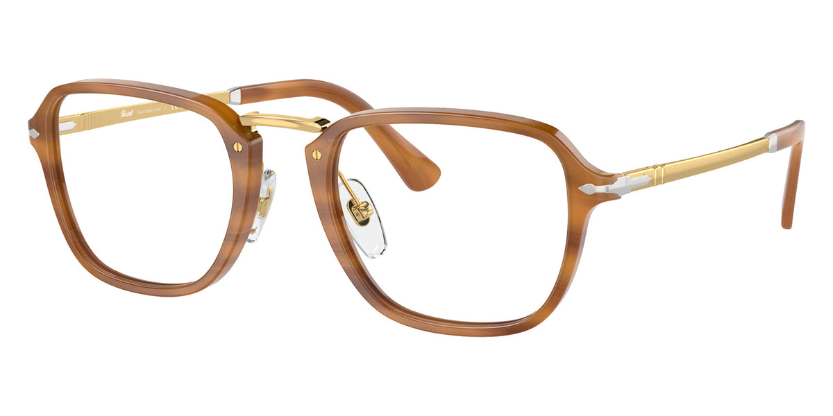 Persol PO3331V 960 52 - Striped Brown #id:po3331v960_s:100105