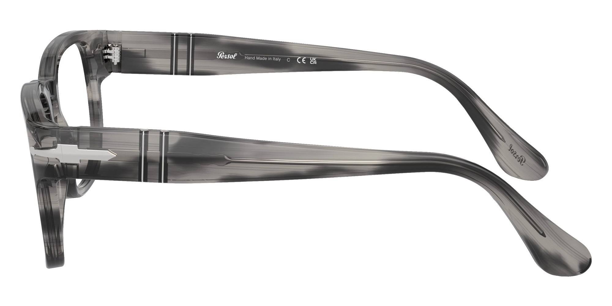 Persol PO3334V 1192 51 - Striped Gray #id:po3334v1192_s:100110