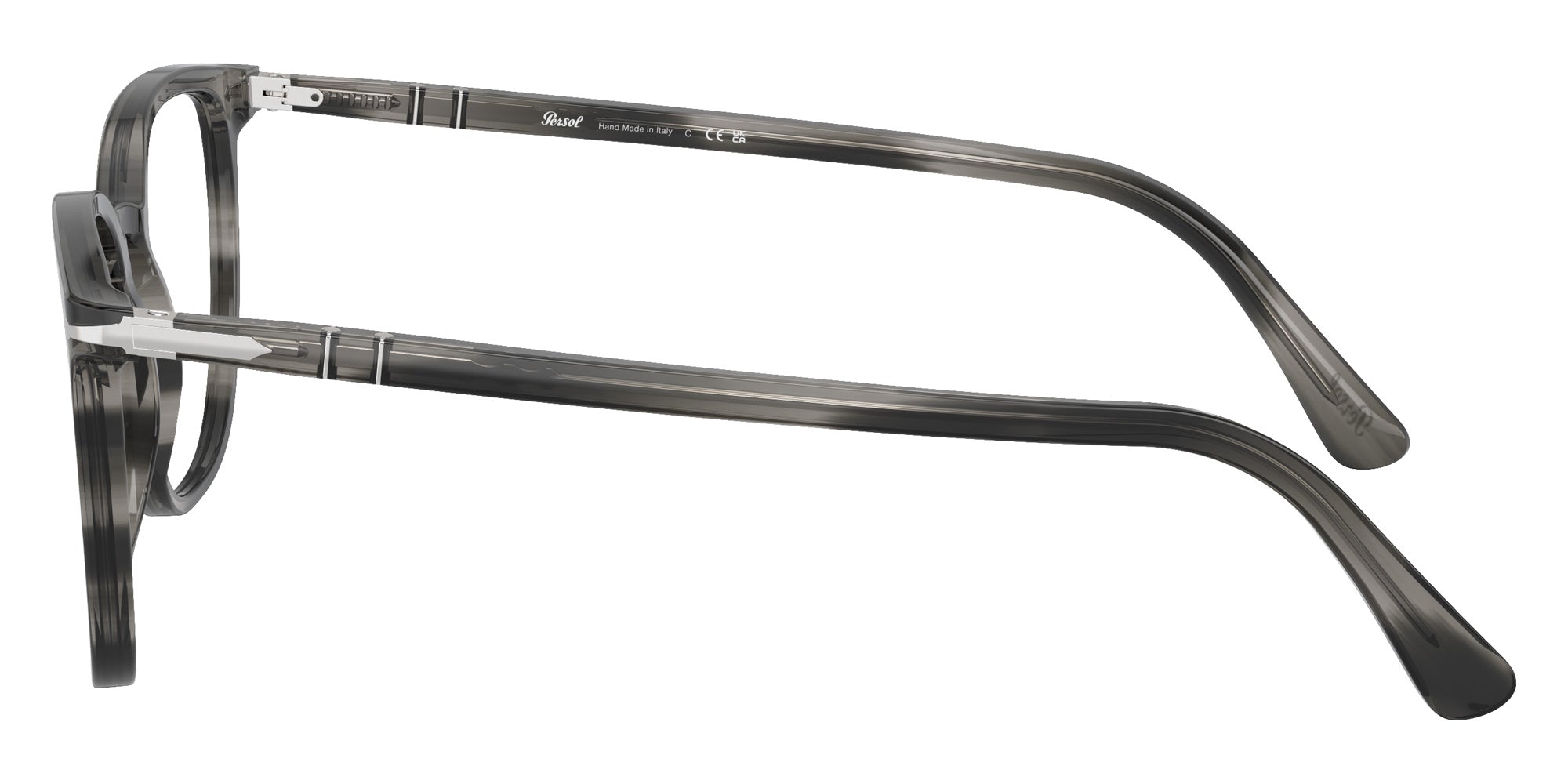 Persol PO3338V 1192 50 - Striped Gray #id:po3338v1192_s:100110