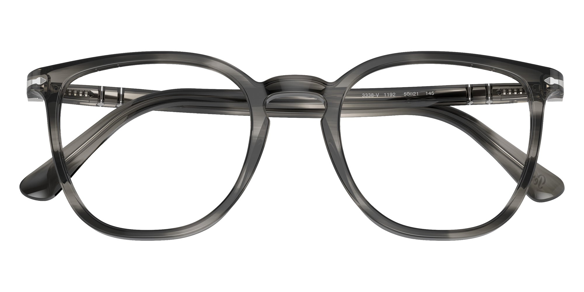 Persol PO3338V 1192 50 - Striped Gray #id:po3338v1192_s:100125