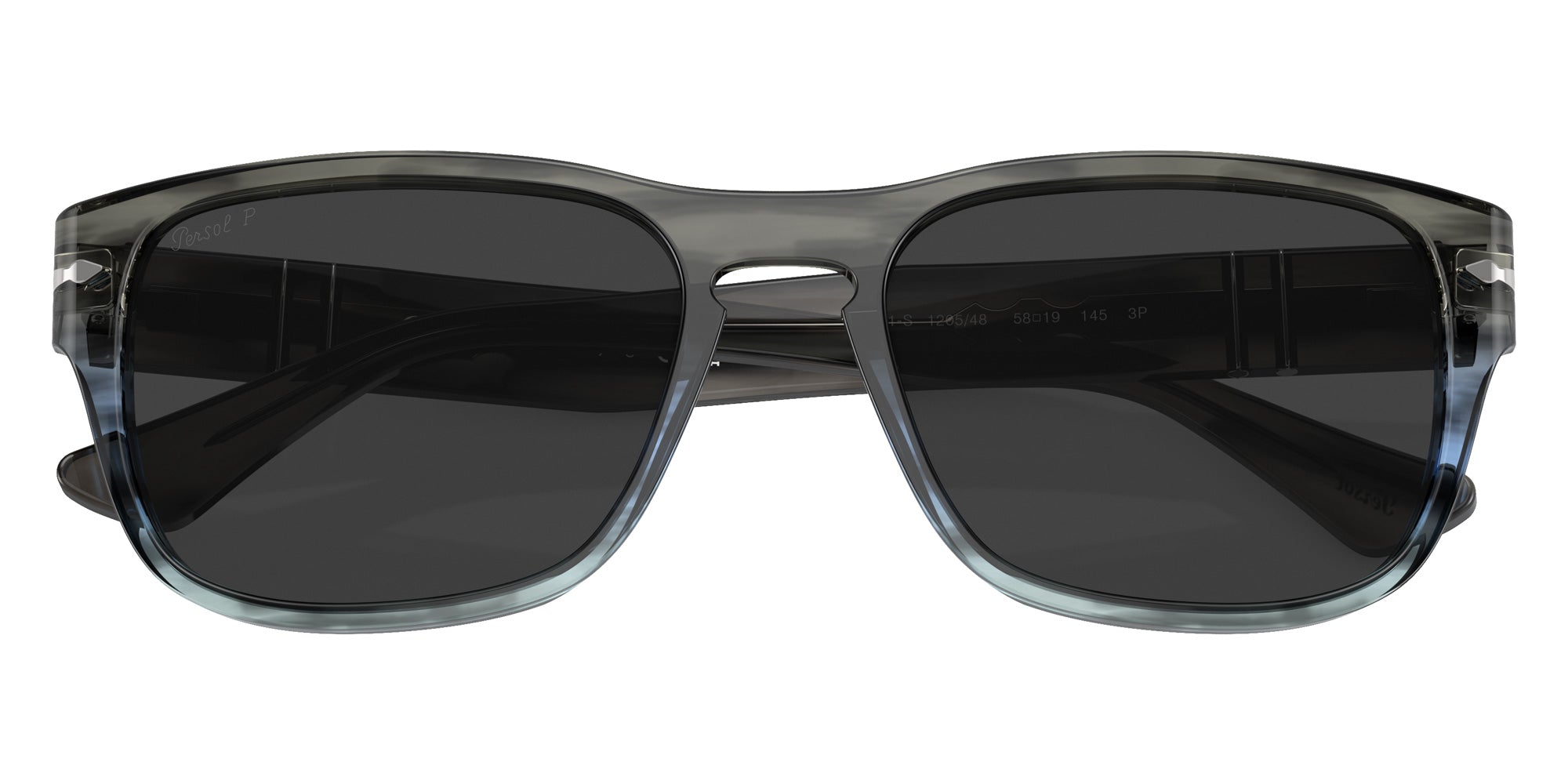 Persol PO3341S 120548 55 - Striped Gray Gradient Blue #id:po3341s120548_s:100125