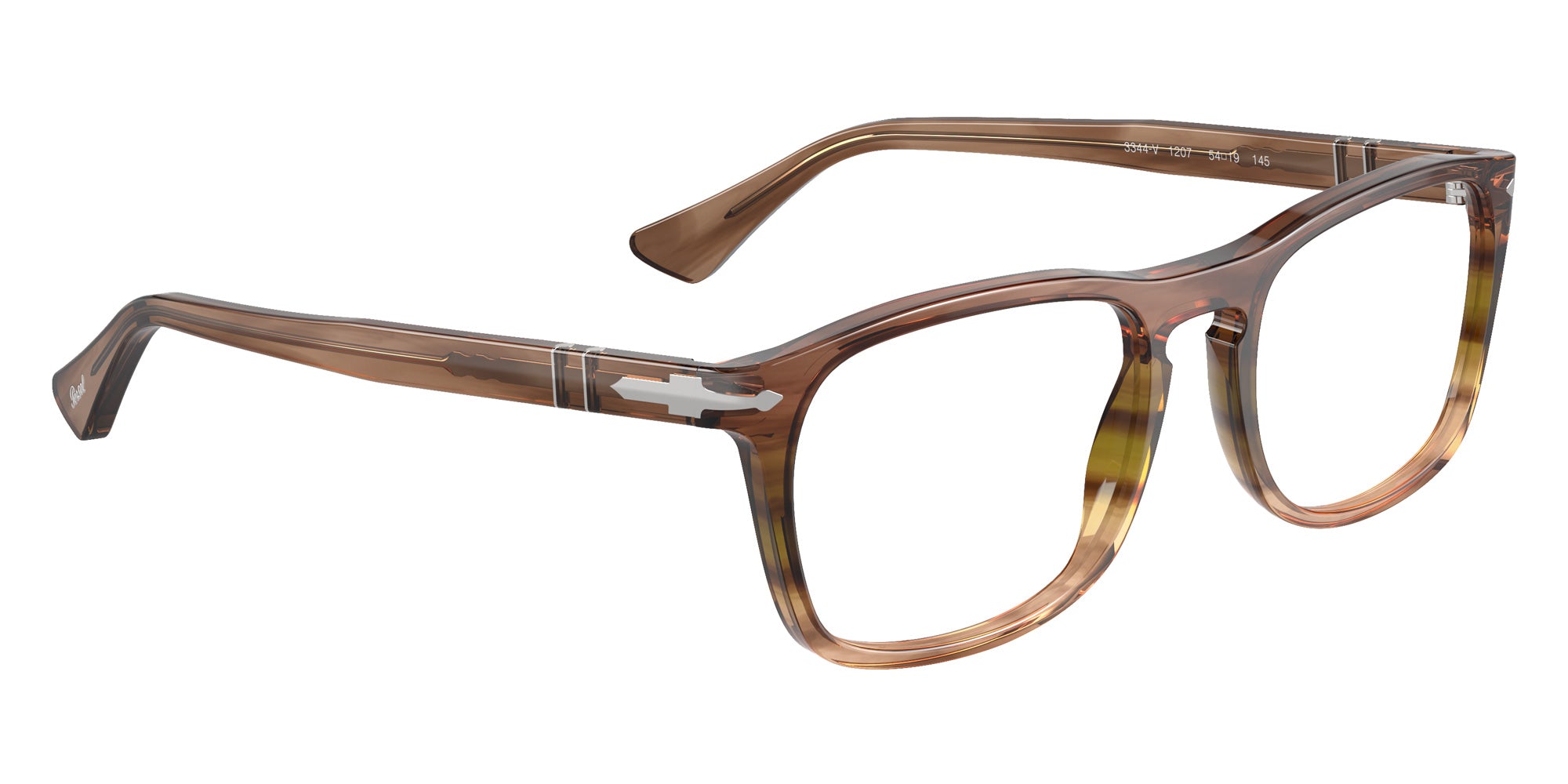 Persol PO3344V 1207 52 - Striped Brown #id:po3344v1207_s:100120