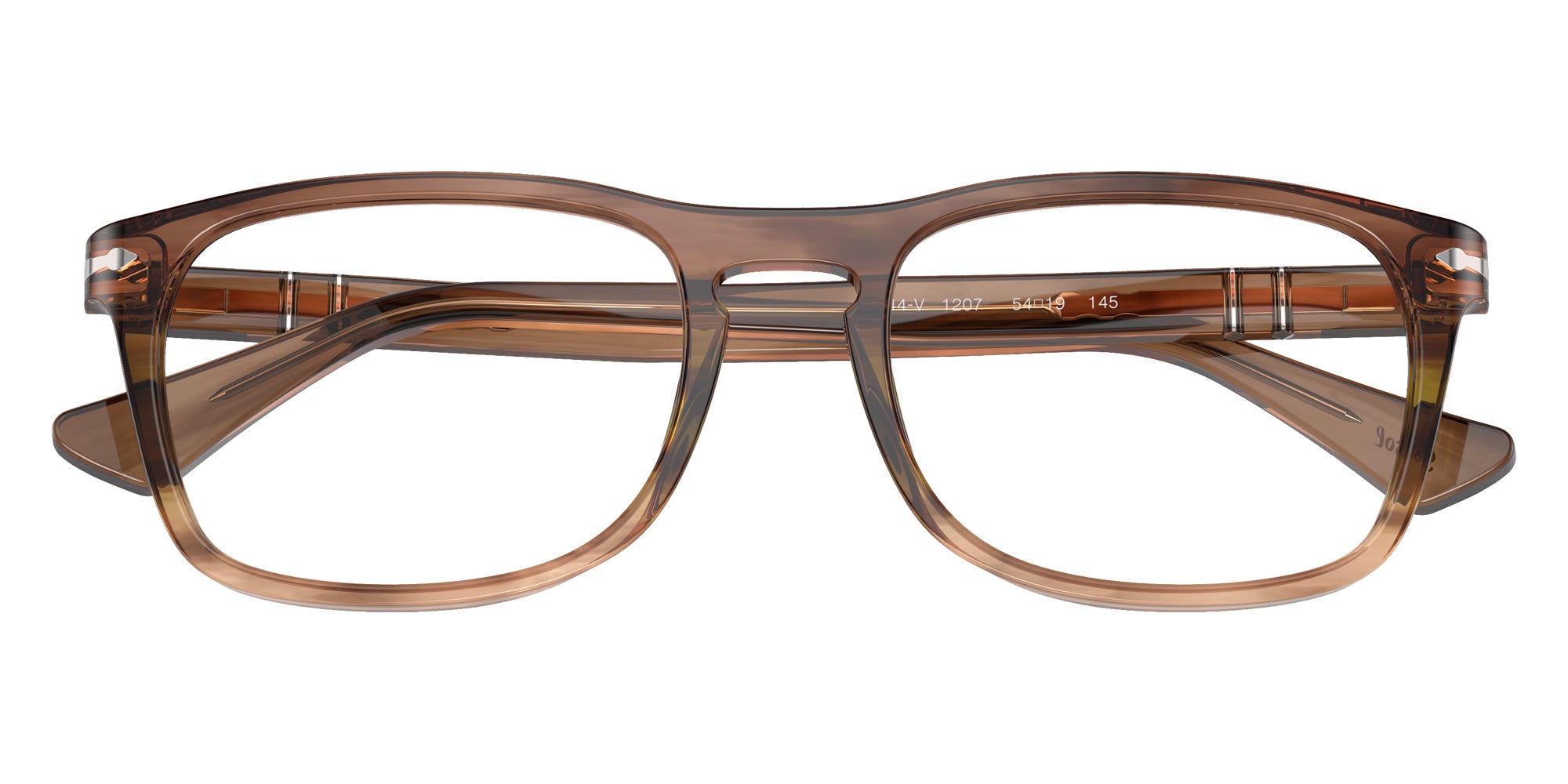 Persol PO3344V 1207 52 - Striped Brown #id:po3344v1207_s:100125