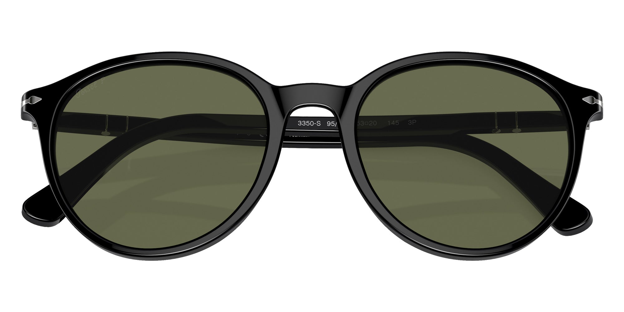 Persol PO3350S 95/58 56 - Black / Polarized Green #id:po3350s9558_s:102125