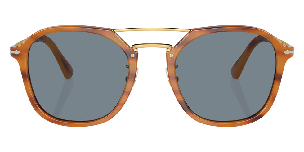 Persol PO3352S 960/56 55 - Striped Brown / Light Blue #id:po3352s96056_s:100100