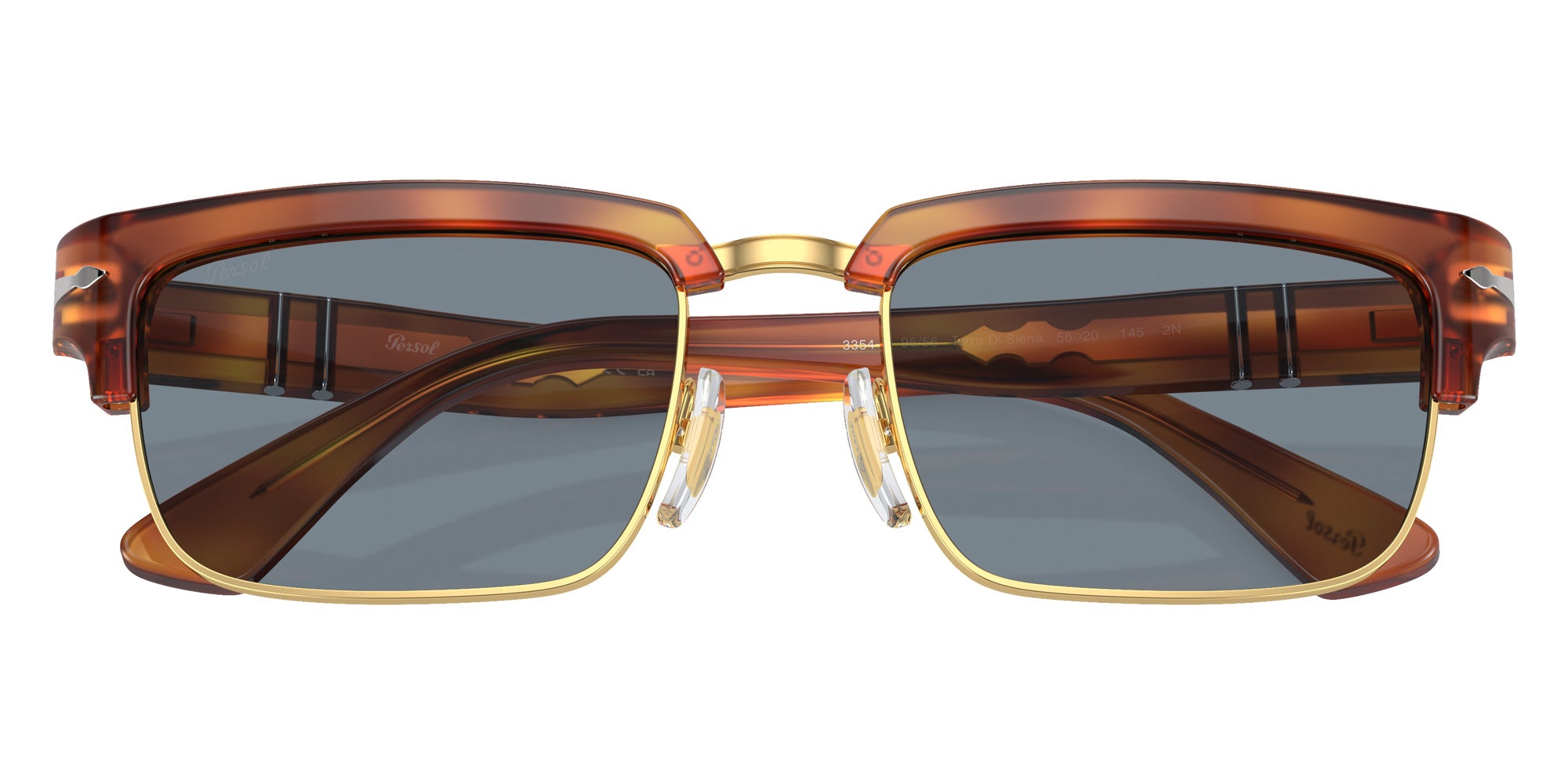 Persol PO3354S 96/56 56 - Terra Di Siena / Light Blue #id:po3354s9656_s:100125