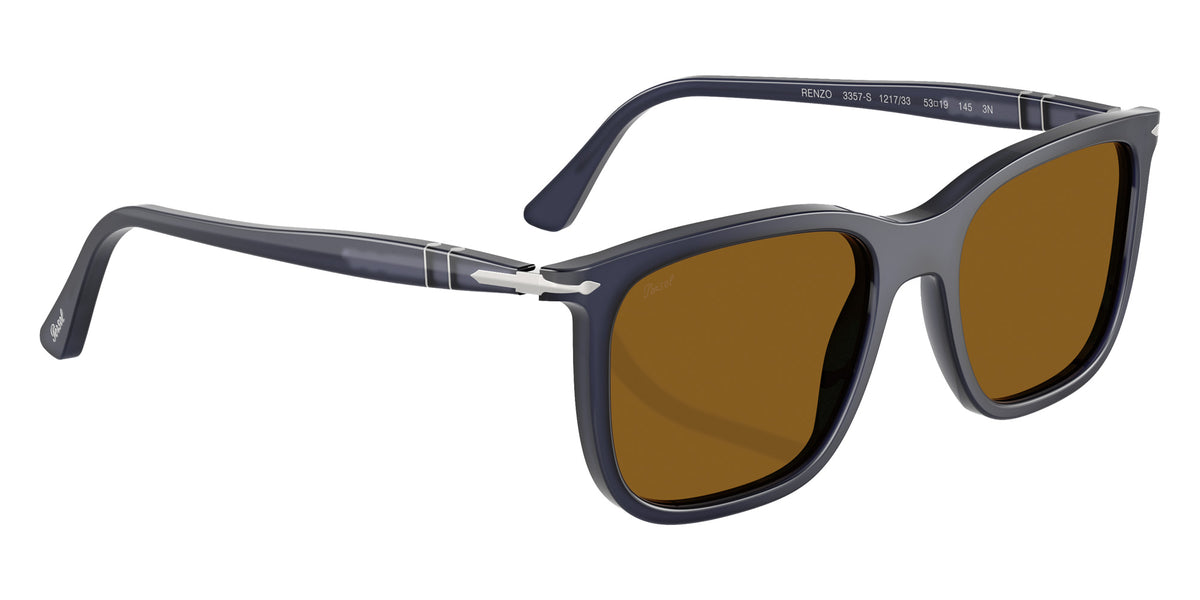 Persol PO3357S - Renzo 121733 53 - Milky Depths Blue / Brown #id:po3357s121733_s:100120