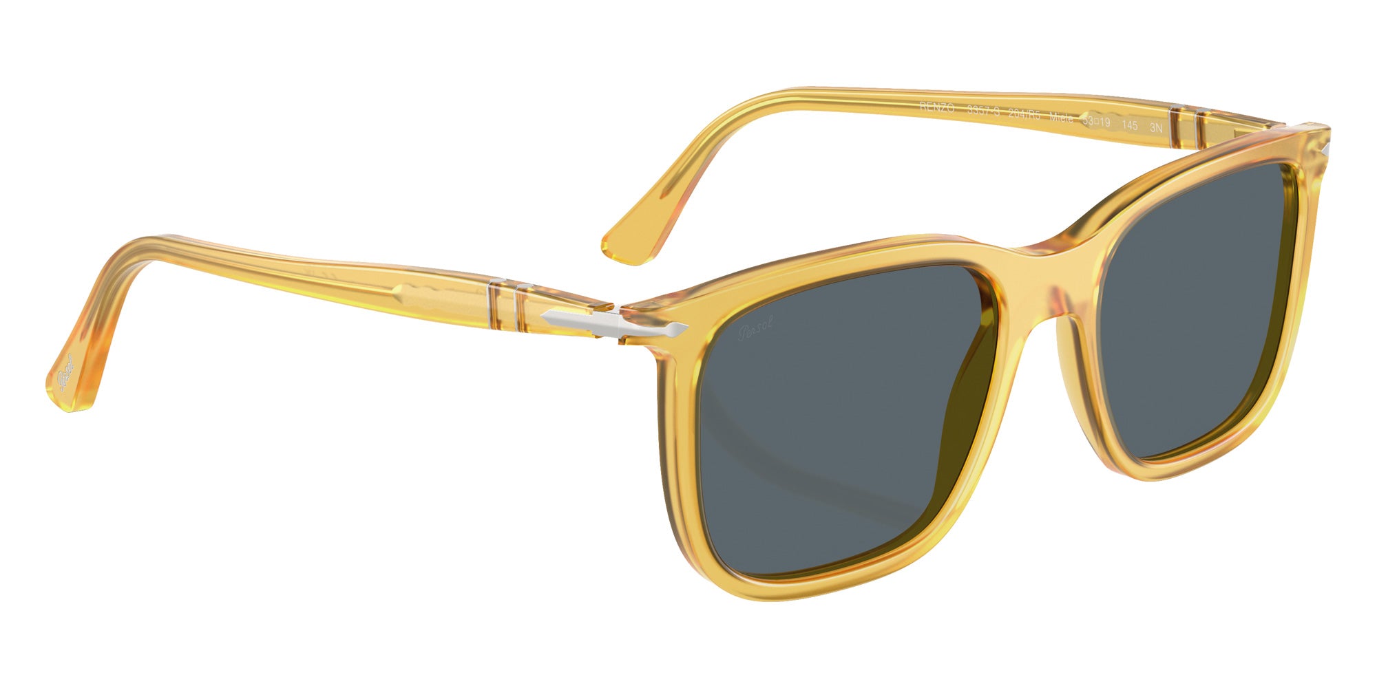 Persol PO3357S - Renzo 204/R5 56 - Miele / Blue #id:po3357s204r5_s:100120