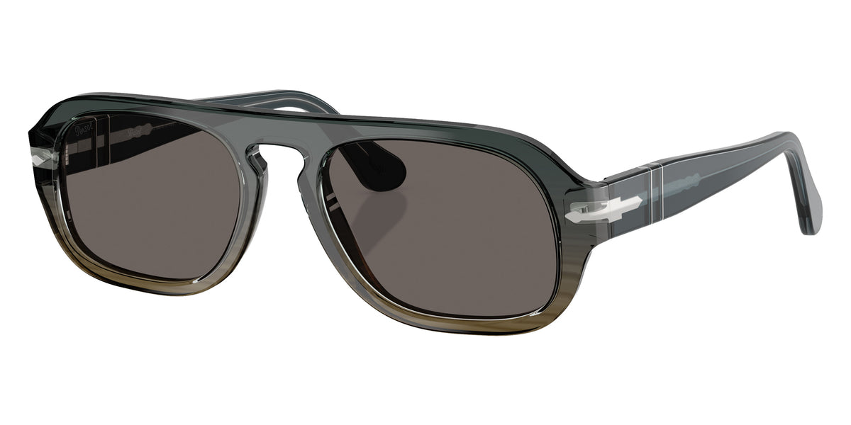 Persol PO3369S 1012B1 54 - Gray Striped Green / Dark Gray #id:po3369s1012b1_s:100105