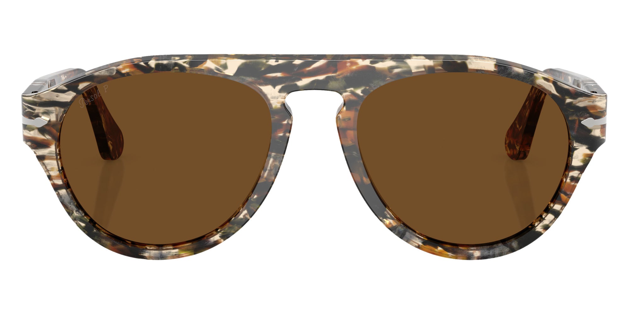 Persol PO3370S 122157 56 - Amber Brown/Pirate Black / Brown Polarized #id:po3370s122157_s:100100