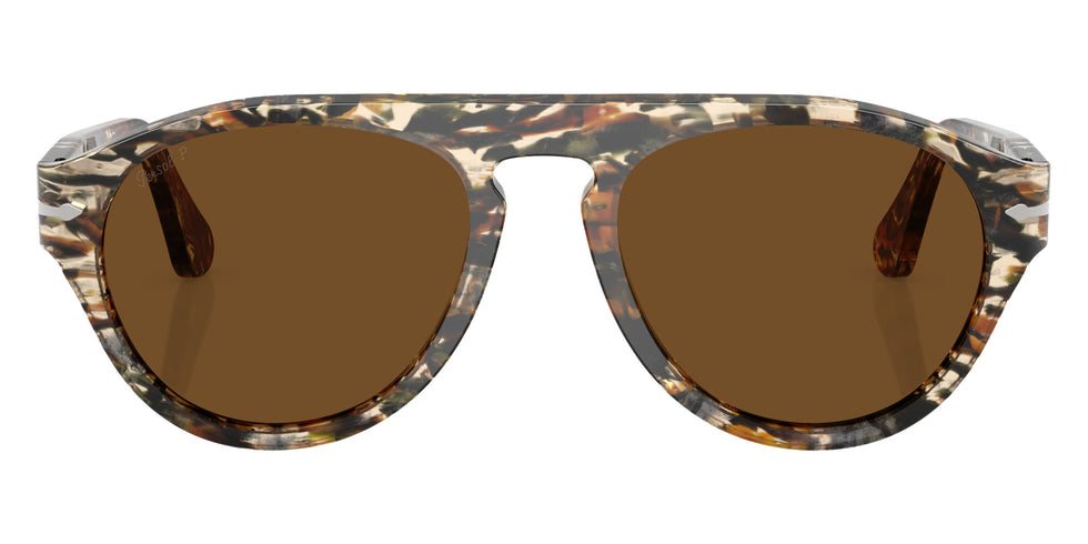 Persol PO3370S 122157 56 - Amber Brown/Pirate Black / Brown Polarized #id:po3370s122157_s:100100