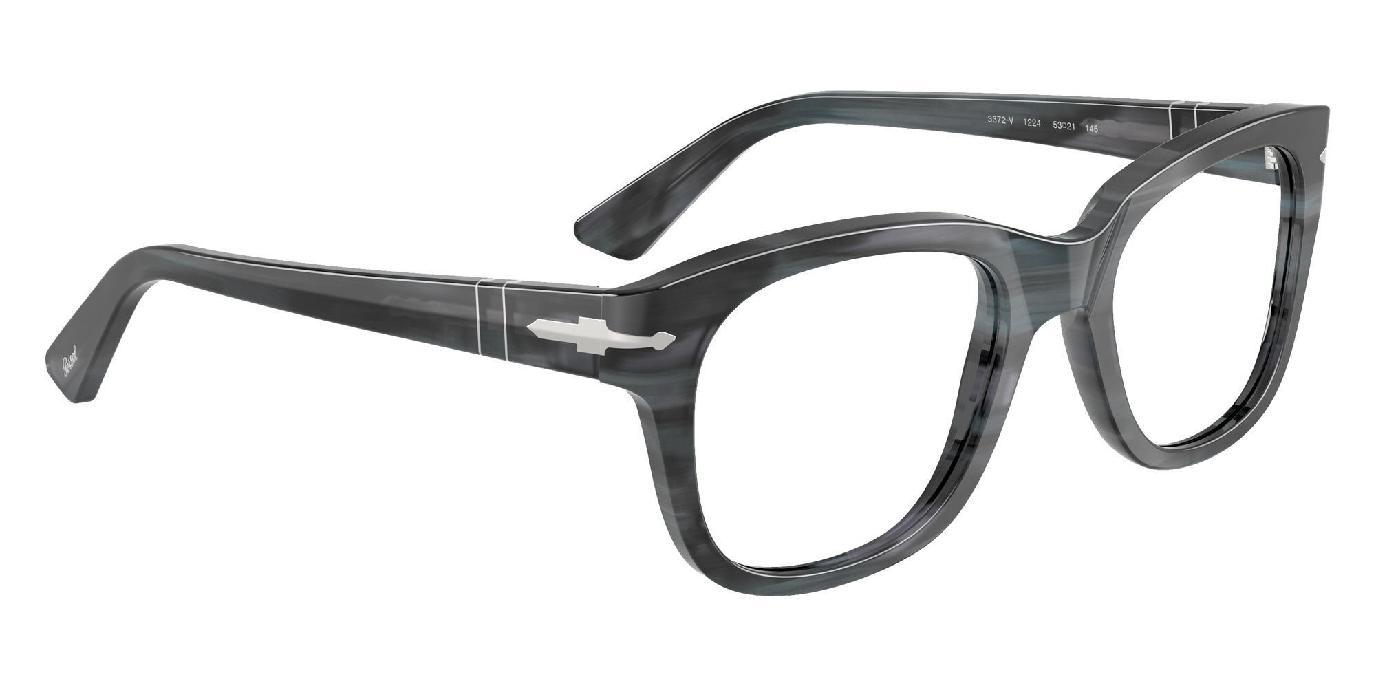 Persol PO3372V 1224 51 - Striped Gray #id:po3372v1224_s:102120