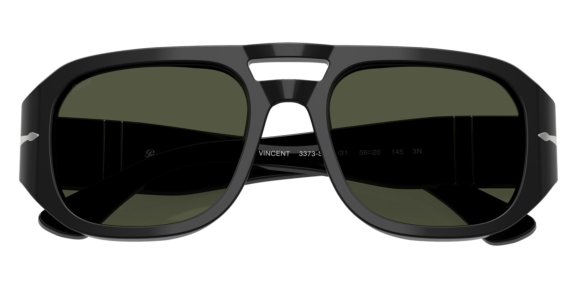 Persol PO3373S - Vincent 95/31 53 - Black / Green #id:po3373s9531_s:108125