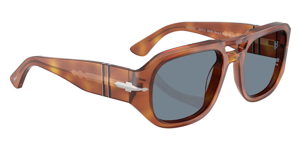 Persol PO3373S - Vincent 96/56 56 - Terra Di Siena / Light Blue #id:po3373s9656_s:112120