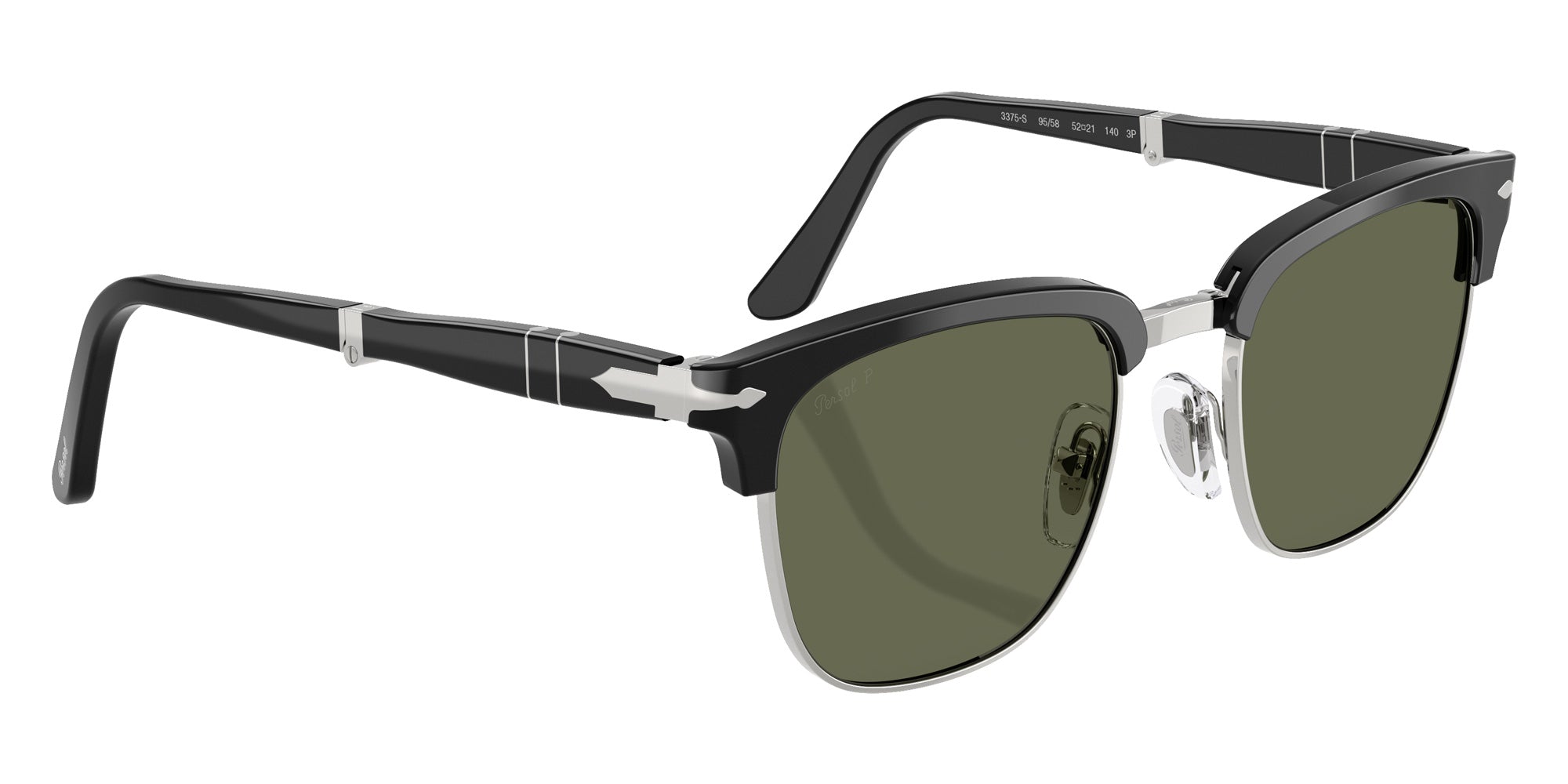 Persol PO3375S 95/58 50 - Black / Polarized Green #id:po3375s9558_s:102120