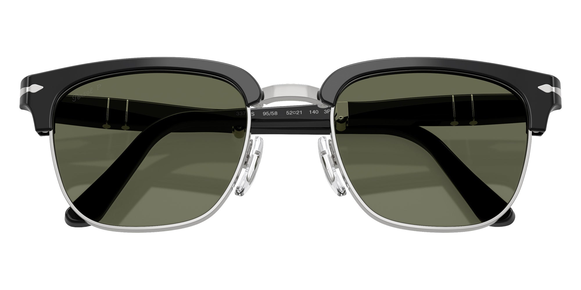 Persol PO3375S 95/58 50 - Black / Polarized Green #id:po3375s9558_s:102125