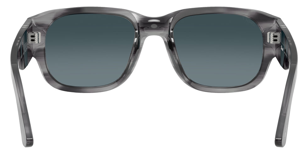 Persol PO3380S 1192S3 55 - Striped Gray / Light Blue Gradient Dark Blue Polarized #id:po3380s1192s3_s:104115
