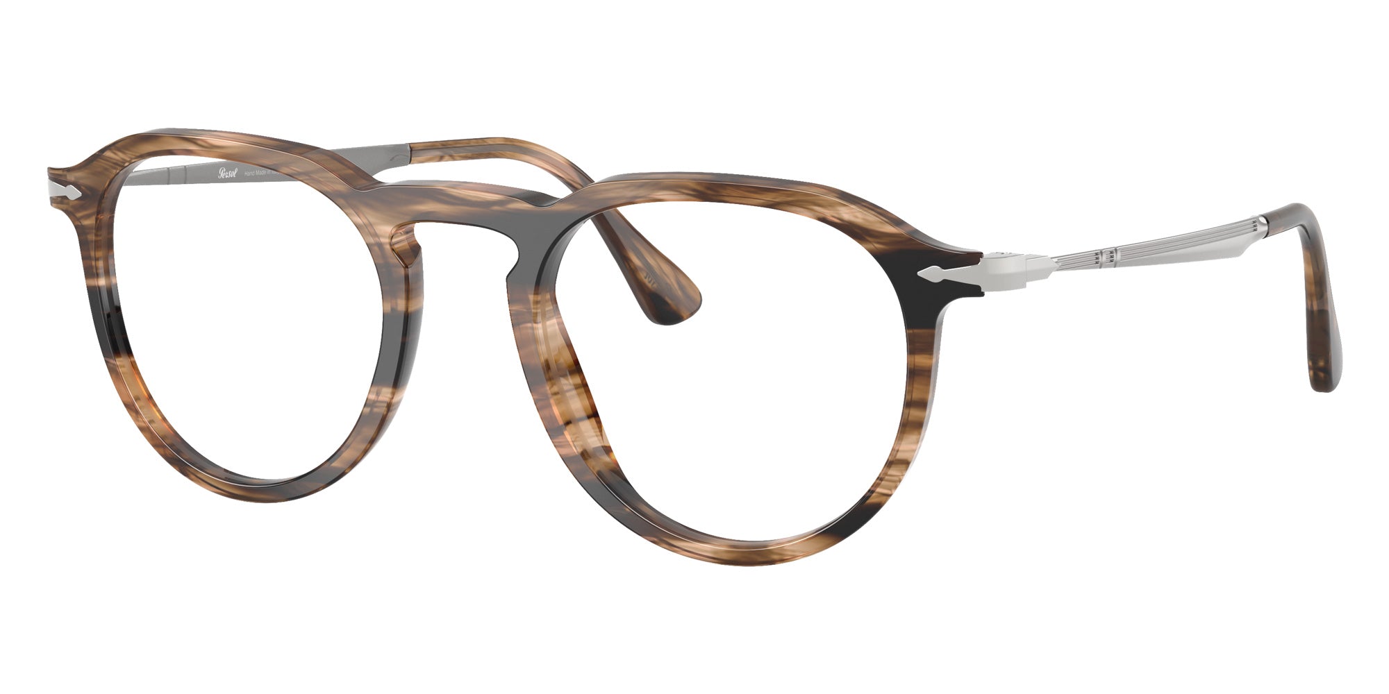 Persol PO3387V - Pier 1236 49 - Striped Black & Greish Brown #id:po3387v1236_s:100105