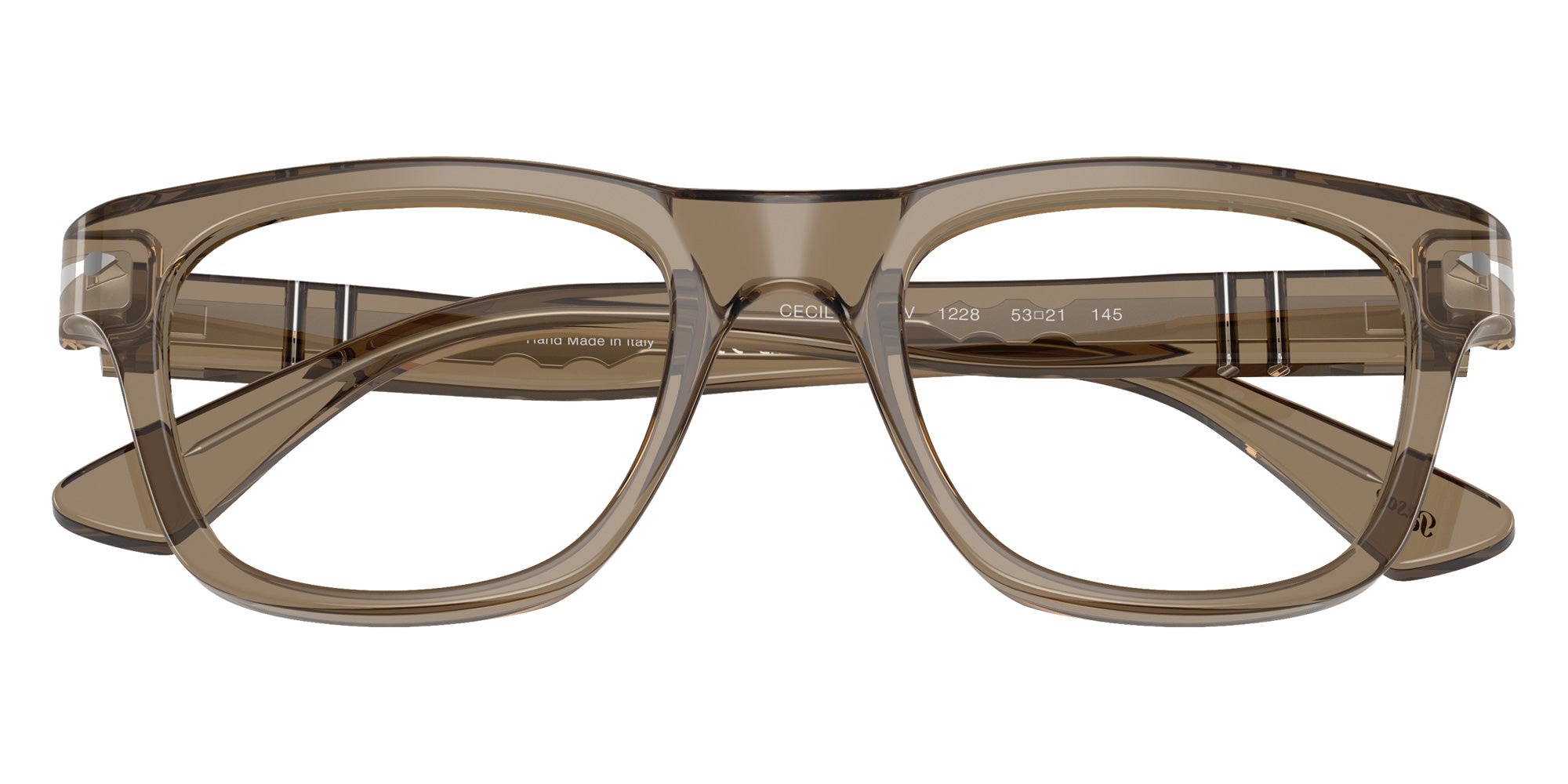 Persol PO3389V - Cecil 1228 51 - Transparent Brown #id:po3389v1228_s:104125